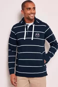 Help For Heroes Hooded Stripe Rugby Top
