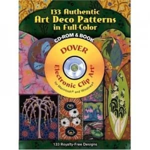 133 Authentic Art Deco Patterns in Full Color by Aug. H Thomas and G Darcy Paperback