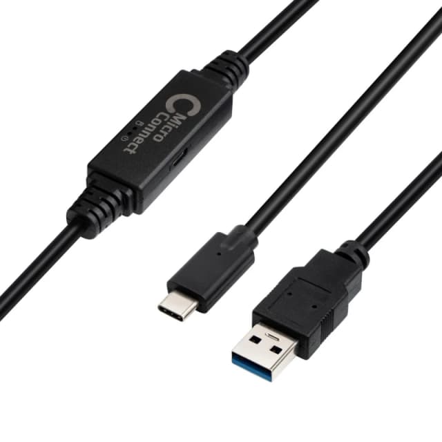 Microconnect USB3.1CA5AMP USB cable USB 3.2 Gen 1 (3.1 Gen 1) 5m USB