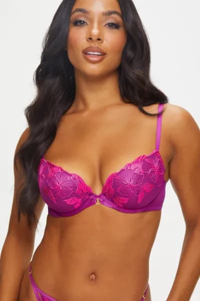 Worshipped Padded Plunge Bra