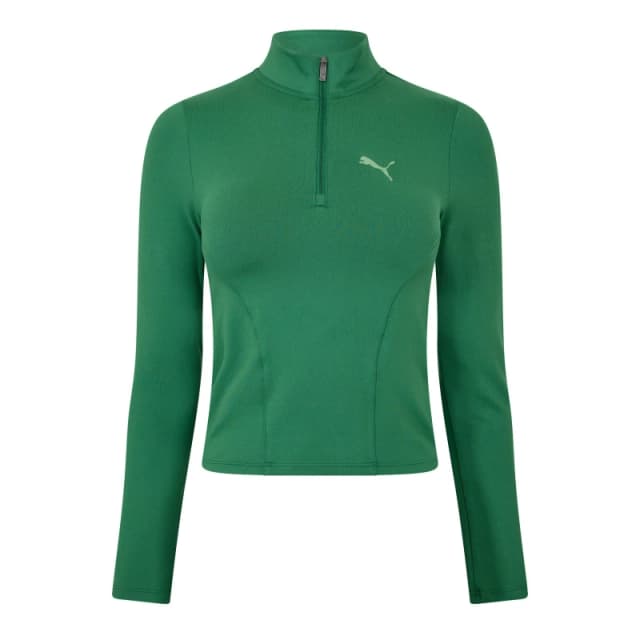 Puma Train Reg Length Half Zip Fleece Womens Vine female 8 (XS)
