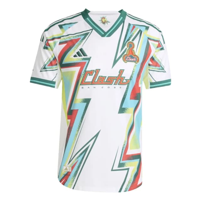 Adidas San Jose Earthquakes Authentic Jersey Archive 2025/26 Blanc Male S JI7327