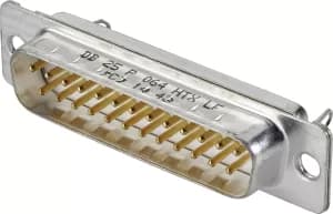 D SUB pin strip 180 Number of pins 25 Solder bucket