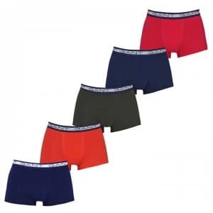 Gant 5 Pack Logo Trunks - Orange836