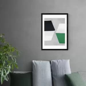 East End Prints Hex Print MultiColoured