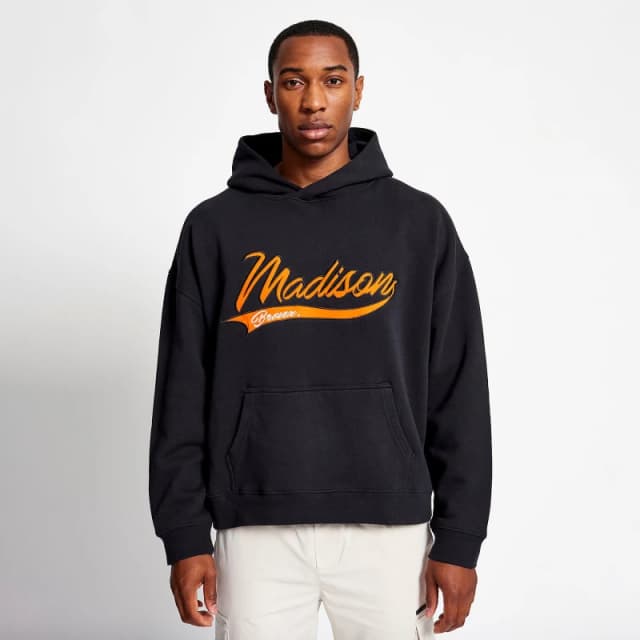 Madison Barclay Stadium Hoodie - Black XS