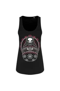 Skeleton Matryoshka Vest Top