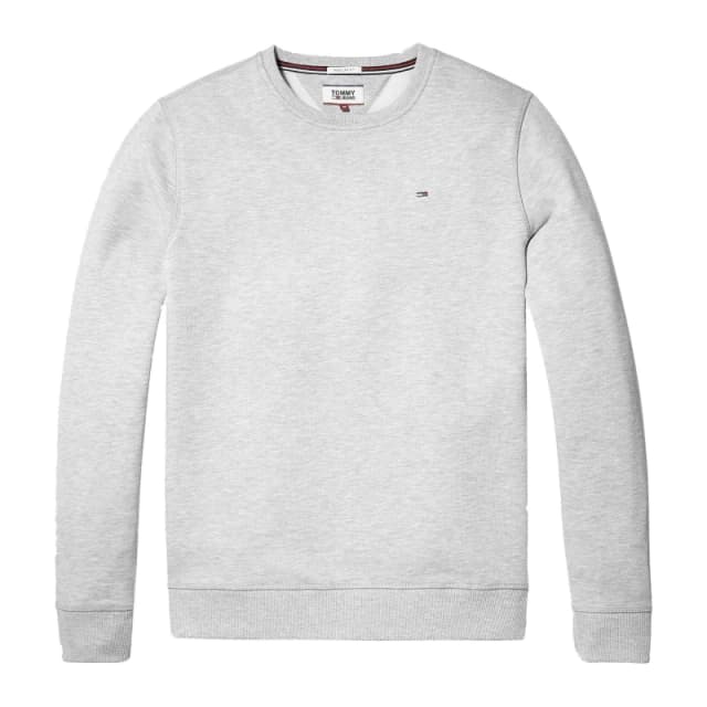 Tommy Jeans Crew Neck Sweatshirt Grey Heather male S