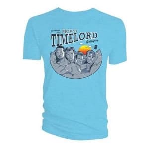 Doctor Who - Mount Timelord Mens XX-Large T-Shirt - Black