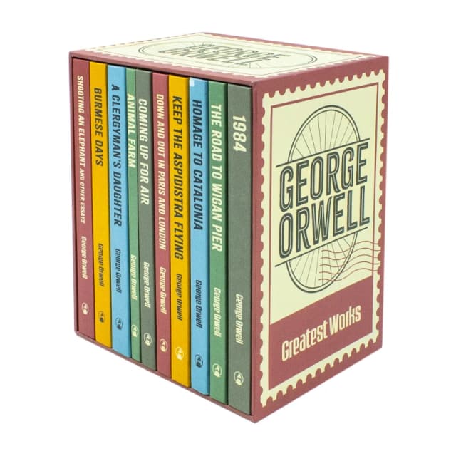The Greatest Works Of George Orwell 10 Book Set George Orwell Books