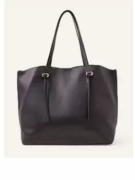 Accessorize Large Soft Shoulder, Black, Women