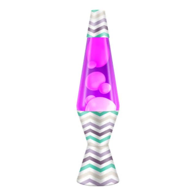 Original Lava Company The Original Lava Lamp Company, Poolside Cabana Retro Lava Lamp, 14.5" Tall