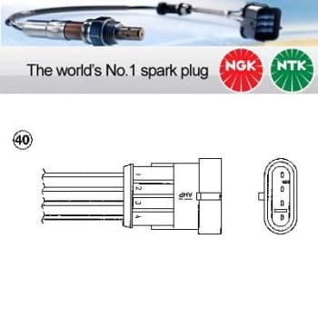 1x NGK NTK Oxygen O2 Lambda Sensor OZA659-EE3 OZA659EE3 (0377)
