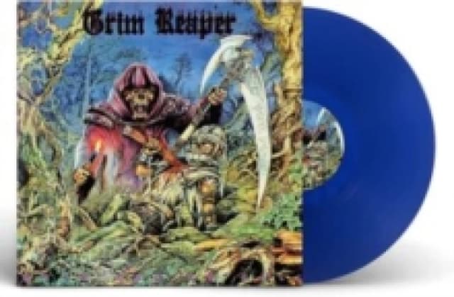 Grim Reaper Rock you to hell LP blue Onesize Unisex