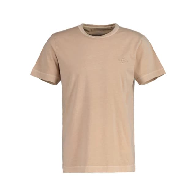 Gant Sunfaded Short Sleeves T-Shirt Beige male S