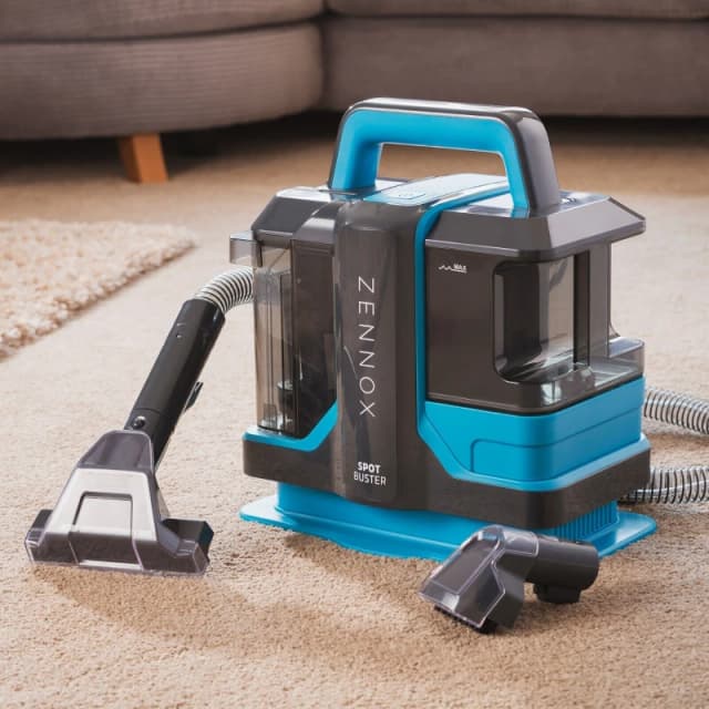Cooks Professional Zennox Spot Buster Carpet & Upholstery Cleaner Handheld Portable Compact Stains Black