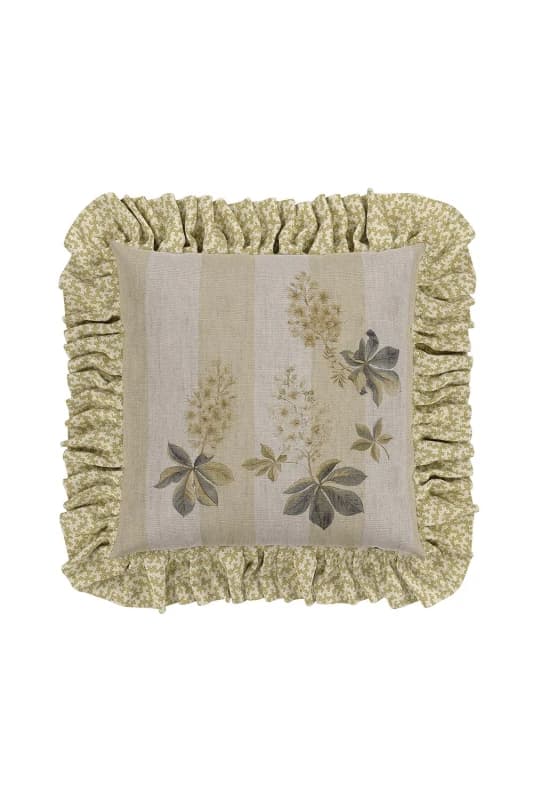 Sanderson Sanderson 'Chestnut Tree' Cotton Cushion in Grey Size: 45cm x 45cm Grey 45cm x 45cm Unisex 5016709704427