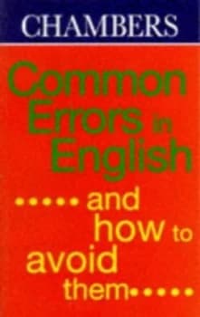 Chambers Common Errors in English by Sarah Marriott and Barry Farrell Book