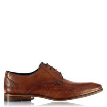 POD Chicago Lace Up Shoes Mens - Cognac