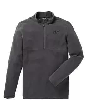 Jack Wolfskin Grey Gecko 1/2 Zip Fleece