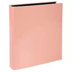 Aquarel Ring Binder 2D Rings 25mm, S40mm, Coral, Pack of 10