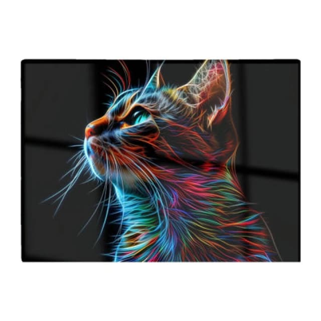 Warren Reed Designer Electric Cat Whiskers Chopping Board