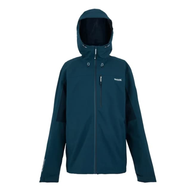 Regatta Regatta Men 'Birchdale' Waterproof Shell Jacket in Dark Navy Size: 4X-Large Dark Navy 4XL Male 5063516000976