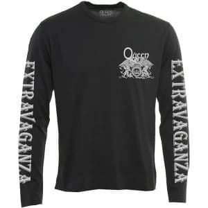 Queen - Extravaganza Unisex Large T-Shirt - Black