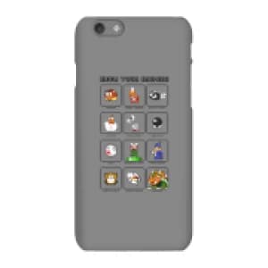 Nintendo Super Mario Know Your Enemies Phone Case - iPhone 6S - Snap Case - Gloss
