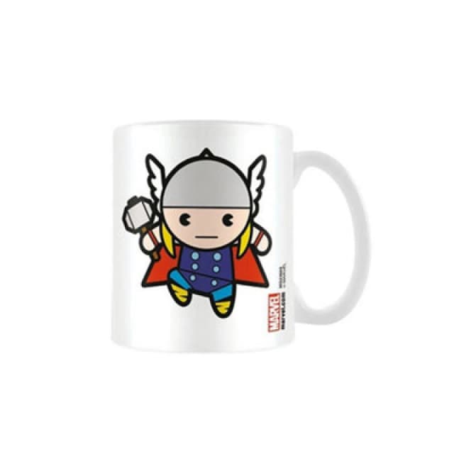 Marvel Kawaii Thor Mug Off White unisex