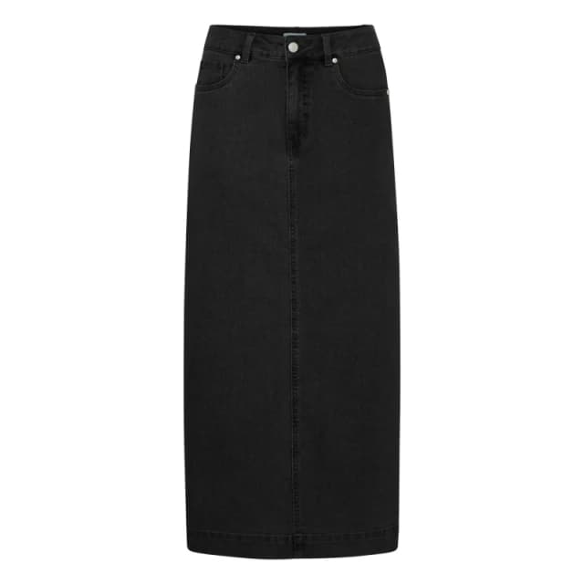 fransa Denim skirt For Her fransa Fxdenima 1 Noir Female 40