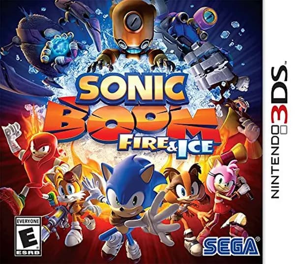 Sonic Boom Fire and Ice Nintendo 3DS Game