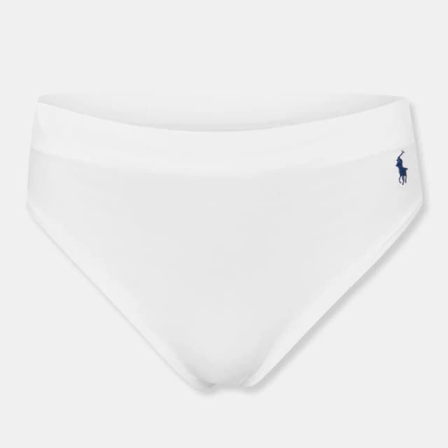 Polo Ralph Lauren Womens High Waist Brief White Cloud female 16 (XL)