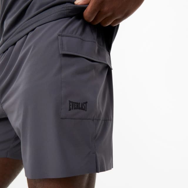 Everlast 5-Inch Cargo Shorts Mens - Grey Grey S