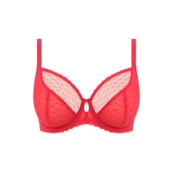 Freya Signature Underwired Plunge Bra - Red