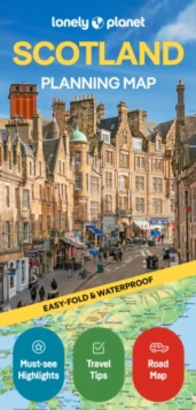 Lonely Planet Scotland Planning Map Sheet map, folded