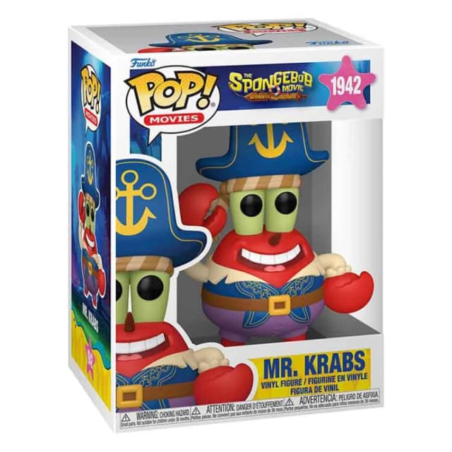 AJ Toys & Books Funko SpongeBob SquarePants POP! Vinyl Figure Mr. Krabs (Pirate)