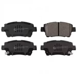 Brake Pad set ADT342105 by Blue Print Front Axle