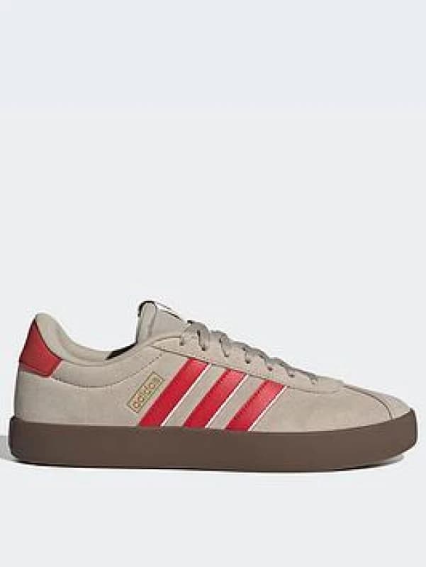 adidas VL Court 3.0 Trainers in Beige Multi Beige Multi UK 5 (EU 38)