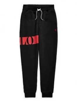 Ralph Lauren Boys Polo Joggers - Black