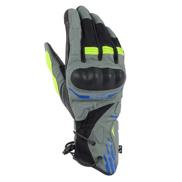Bering Bakundu Gloves Black Grey Blue Fluo Size T10