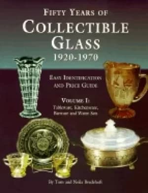 fifty years of collectible glass 1920 1970 easy identification and price gu