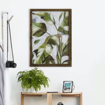 MZM757 Multicolor Decorative Framed MDF Painting