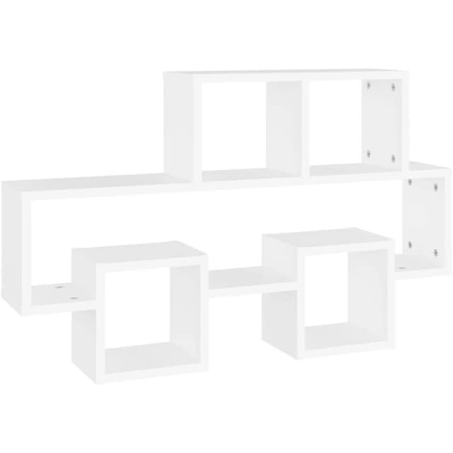 VIDAXL Vidaxl - Car-shaped Wall Shelf White 82x15x51cm Engineered Wood 8720286596685