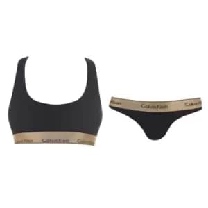Calvin Klein Metallic Set - Black