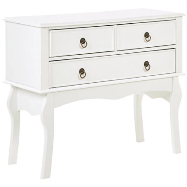 Beliani Console Table Lamar White