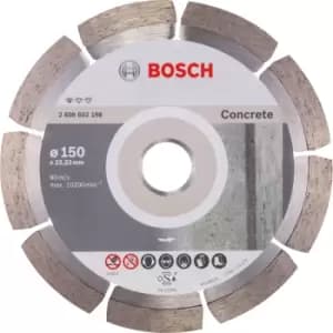 Bosch 2608602198 150x22.23mm DIAMOND DISC CONCRETE LPP
