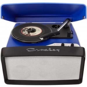 Crosley Collegiate CR6010A BL Turntable in Blue