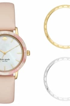 Kate Spade New York Coloured Lucite & Silicone Watch Gift Set KSW1520B