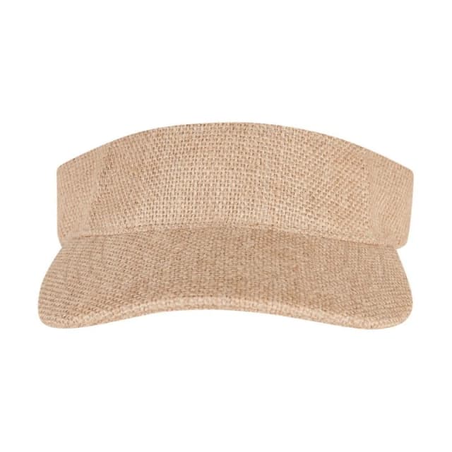 Flexfit Flexfit Men Bast Visor Cap in Natural Natural One Size Male 5063300298411